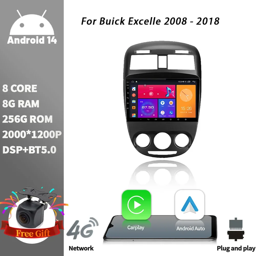 Автомобильный Android для Buick Excelle 2008-2018 авто радио стерео головное устройство мультимедийный плеер GPS навигация NO 2din CarPlay DVD Wi-Fi
Автомобильный Android для Buick Excelle 2008-2018 авто радио стерео головное устройство мультимедийный плеер GPS навигация NO 2din CarPlay DVD Wi-Fi