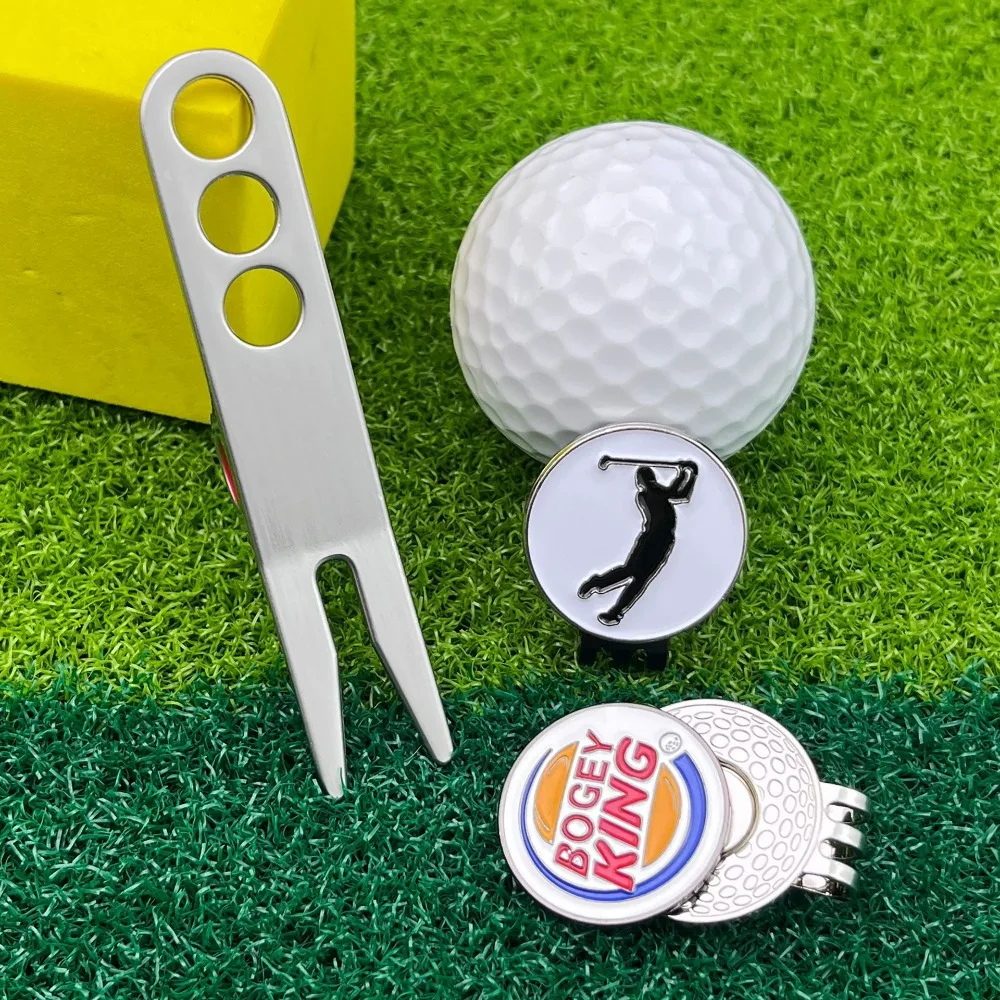 Golf Alloy Paint Three-hole Green Fork Repair Magnetic Ball Mark Cap Clip Gift Multi-function Box Set Golf Supplies
Golf Alloy Paint Three-hole Green Fork Repair Magnetic Ball Mark Cap Clip Gift Multi-function Box Set Golf Supplies