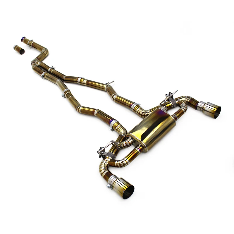 Custom Plate Gold Design Valvetronic Catback Muffler For Toyota Supra A90 3.0T 2020-2023 Escape Titanium Pipe Exhaust System
Custom Plate Gold Design Valvetronic Catback Muffler For Toyota Supra A90 3.0T 2020-2023 Escape Titanium Pipe Exhaust System