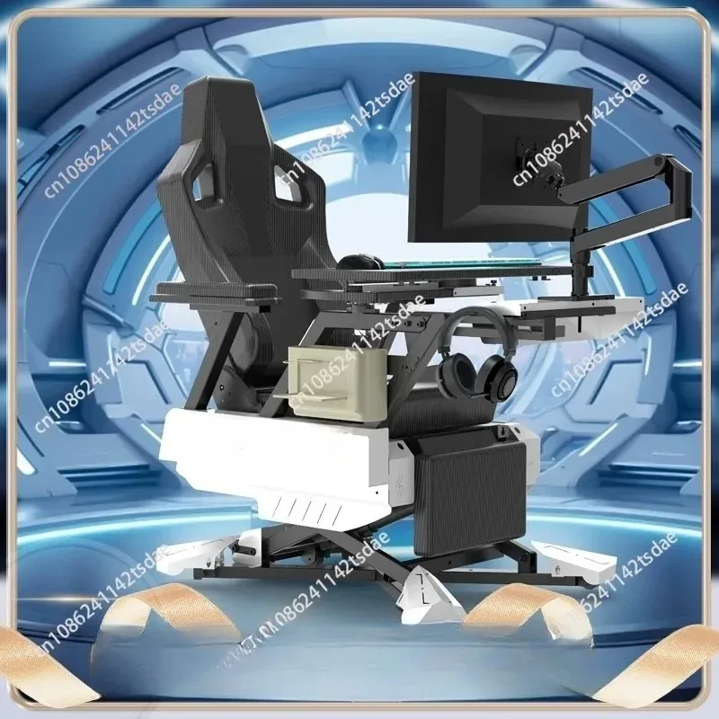 Lazy E-sports Cockpit, Multifunctional Ergonomic Computer Chair for Home Office (Exclude 2 Monitors)
Lazy E-sports Cockpit, Multifunctional Ergonomic Computer Chair for Home Office (Exclude 2 Monitors)