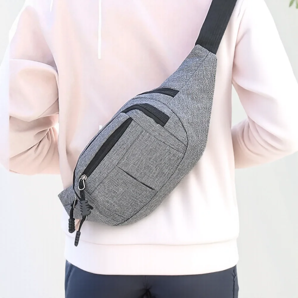 Waterproof Canvas Sports Bag for Men Small Korean Waist Bag Messenger Bag for Outdoor Activities
Waterproof Canvas Sports Bag for Men Small Korean Waist Bag Messenger Bag for Outdoor Activities