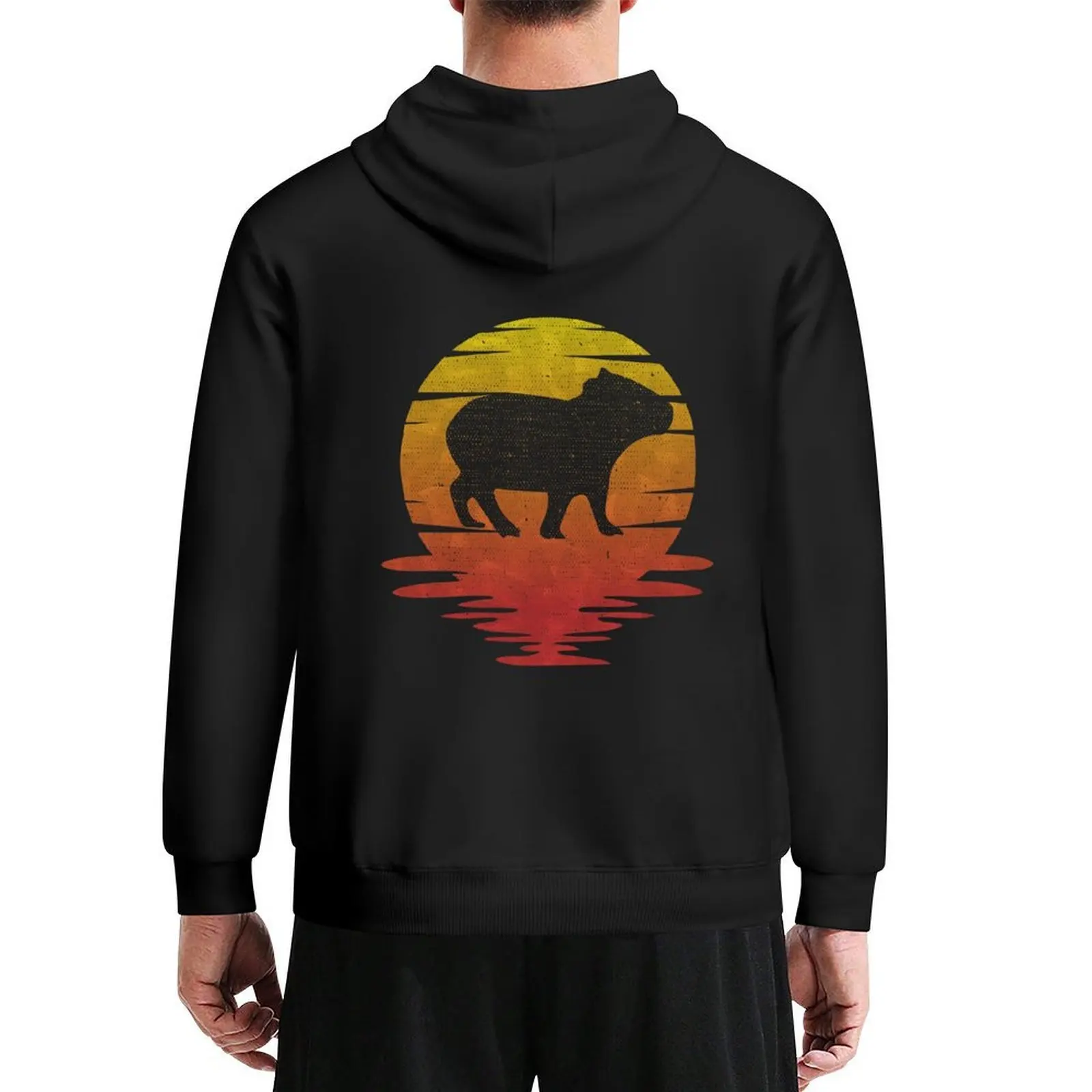 Vintage Capybara Silhouette Retro Sunset Cute Art Hoodie blouse winter clothes men's autumn clothes hoodie graphic
Vintage Capybara Silhouette Retro Sunset Cute Art Hoodie blouse winter clothes men's autumn clothes hoodie graphic