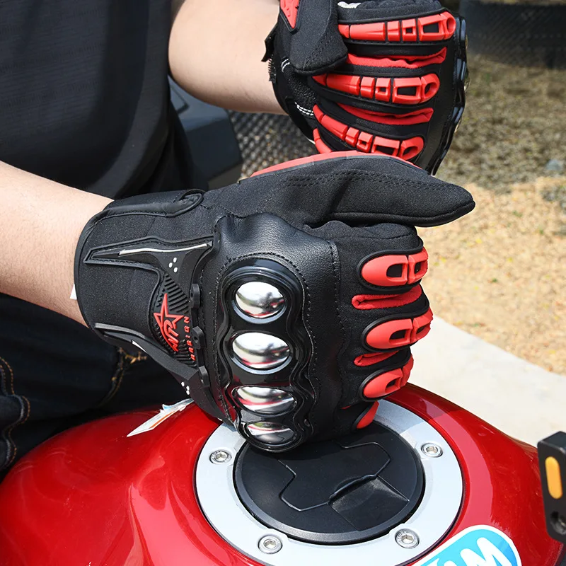 Winter Velvet Warm Protection Anti-Fall Gloves Motorcycle Accessories Riding Off-road Outdoor Mountaineering Multi-Purpose Glove
Winter Velvet Warm Protection Anti-Fall Gloves Motorcycle Accessories Riding Off-road Outdoor Mountaineering Multi-Purpose Glove