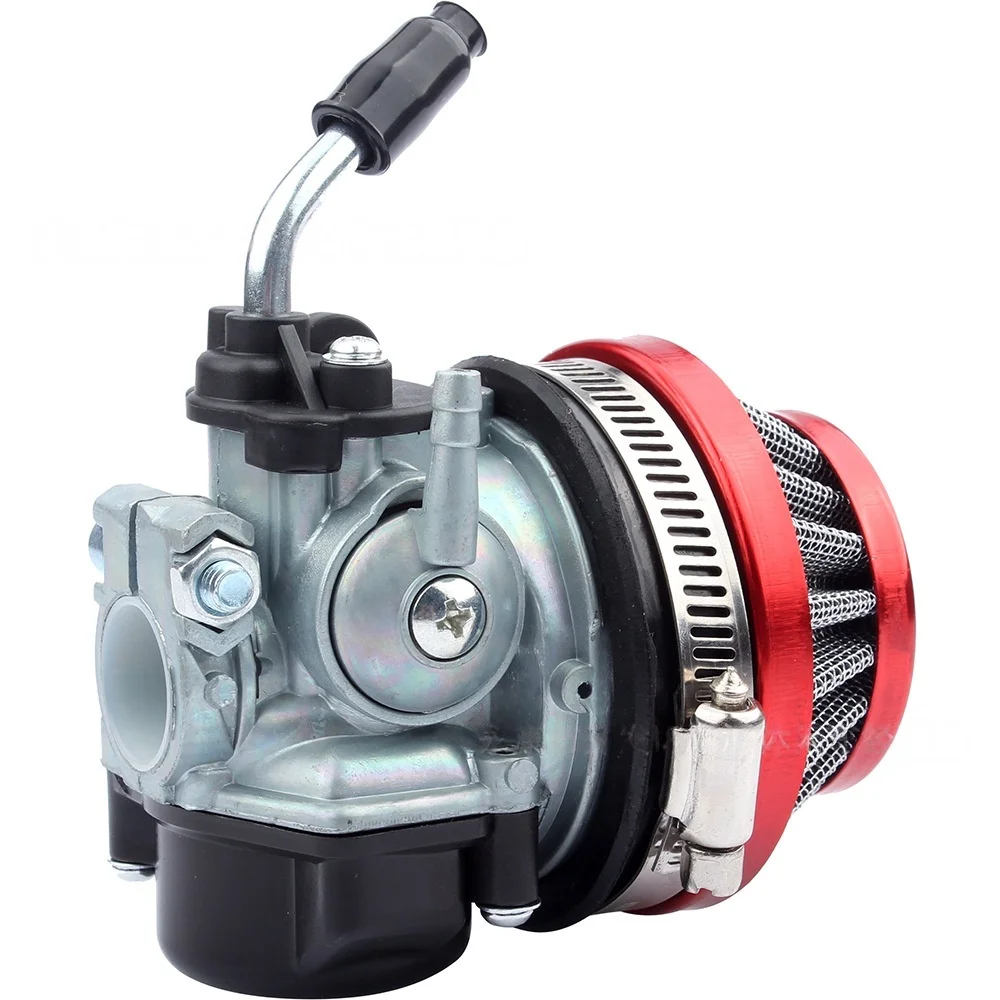 Motorcycle Carburetor with Air Filter kit for Most 49cc 50cc 80cc 2 stroke Chinese Engines
Motorcycle Carburetor with Air Filter kit for Most 49cc 50cc 80cc 2 stroke Chinese Engines