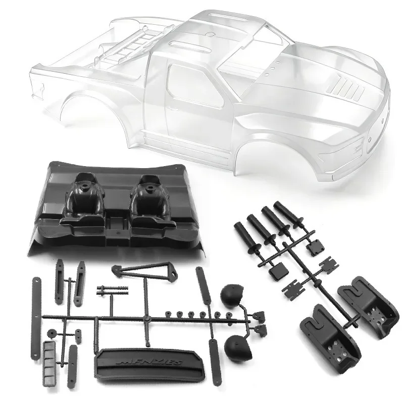 1/10 RC Truk Bodyshell Pre-Cut Clear Pickup Body Shell Kit without Sticker for 1/10 Scale Arrma Mojave RC Truck
1/10 RC Truk Bodyshell Pre-Cut Clear Pickup Body Shell Kit without Sticker for 1/10 Scale Arrma Mojave RC Truck