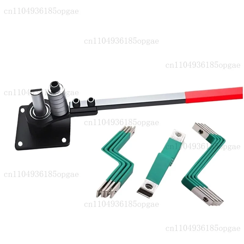 Manual Flat Iron Bending Machine Copper Busbar Bending Tool Steel Wire Copper Plate Iron Copper Strip Right-Angle 90° Bending Eq
Manual Flat Iron Bending Machine Copper Busbar Bending Tool Steel Wire Copper Plate Iron Copper Strip Right-Angle 90° Bending Eq