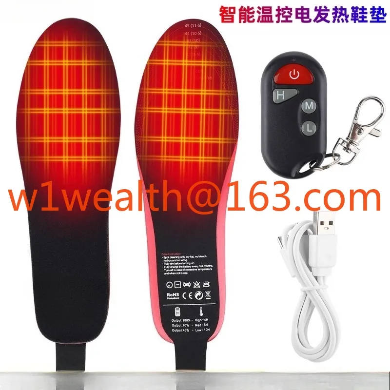 Intelligent temperature control USB charging heating insole printed LOGO heating insole can be cut, washed and temperature
Intelligent temperature control USB charging heating insole printed LOGO heating insole can be cut, washed and temperature