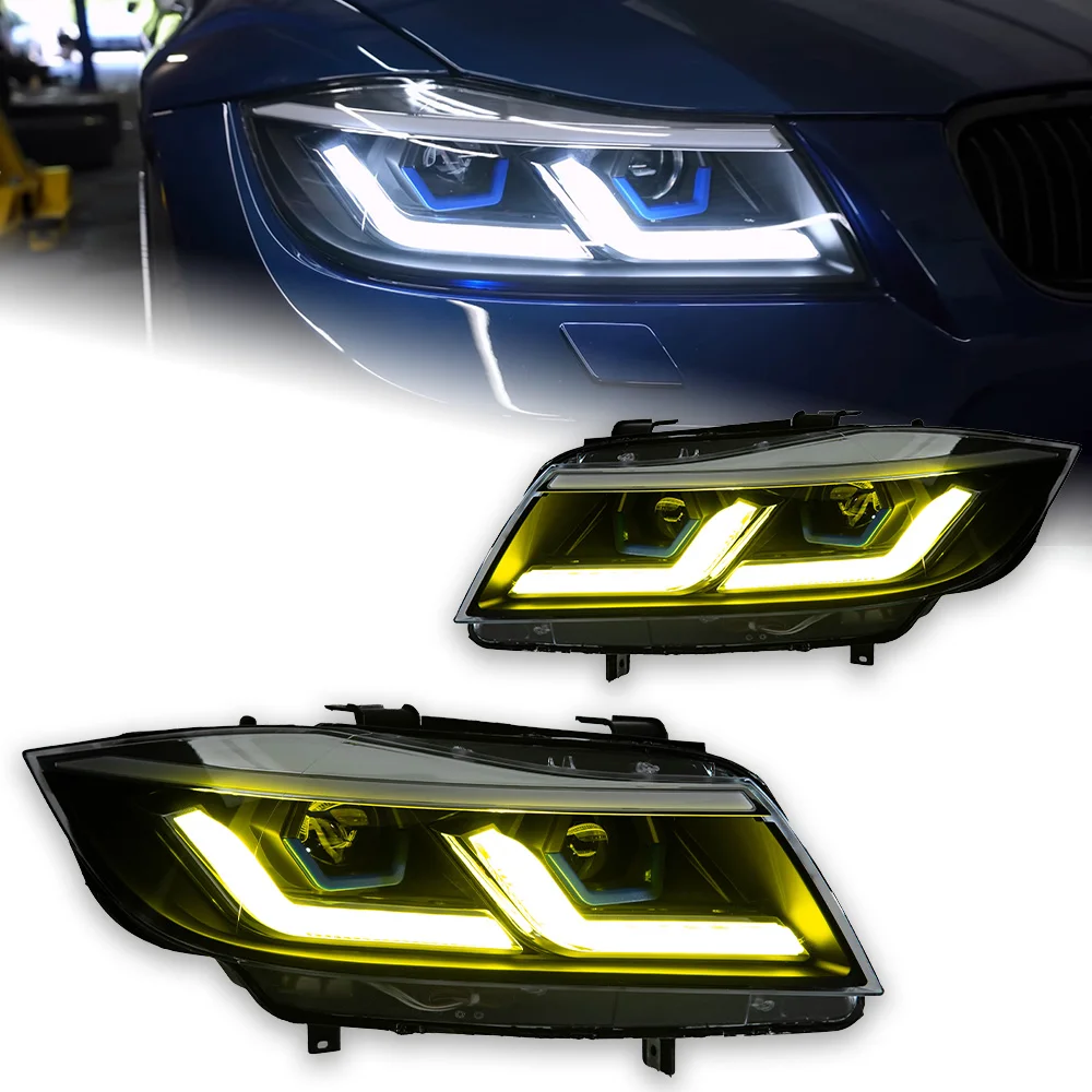 Car Styling Head Lamp for BMW E90 Headlights 2005-2012 320i 318i 323i 3 Series LED Headlight DRL Hid Bi Xenon Beam Accessories
Car Styling Head Lamp for BMW E90 Headlights 2005-2012 320i 318i 323i 3 Series LED Headlight DRL Hid Bi Xenon Beam Accessories