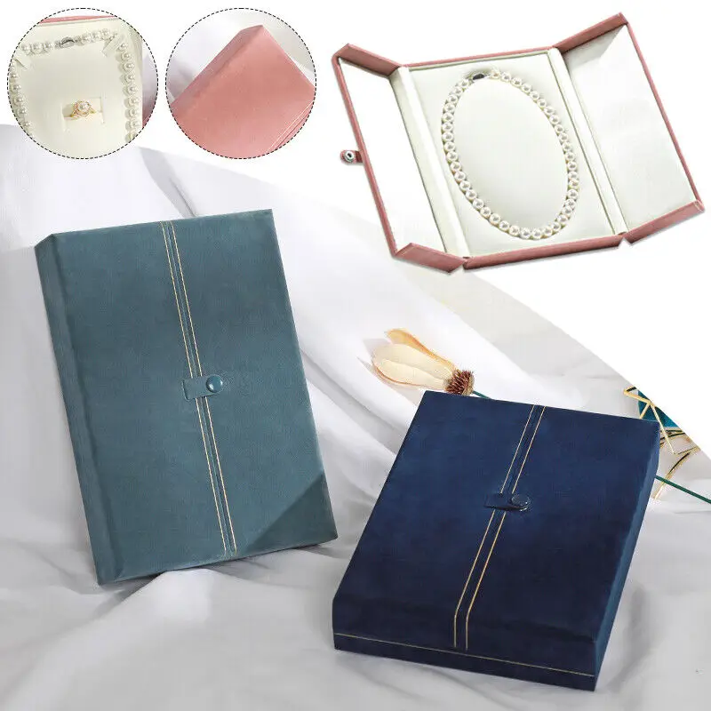 Velvet Vintage Pearl Necklace Gift Box Jewelry Organizer Packaging Display Case Jewelry Storage Tray Display Holder Pink
Velvet Vintage Pearl Necklace Gift Box Jewelry Organizer Packaging Display Case Jewelry Storage Tray Display Holder Pink