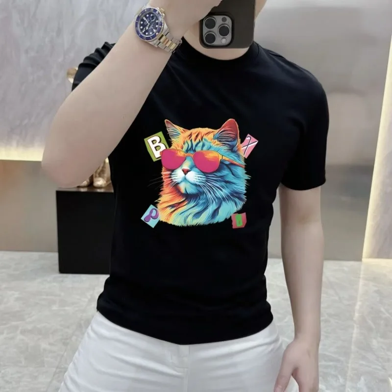 American style Ruffie Shuai all casual round neck short sleeve men's fashion brand summer retro new trend loose half sleeve T-s
American style Ruffie Shuai all casual round neck short sleeve men's fashion brand summer retro new trend loose half sleeve T-s