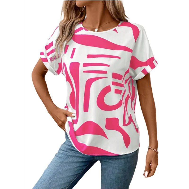 ABRT-Women Summer Tops Asymmetrical Neck Short Sleeve Button Dressy Casual Tunic T Shirts Blouse
ABRT-Women Summer Tops Asymmetrical Neck Short Sleeve Button Dressy Casual Tunic T Shirts Blouse