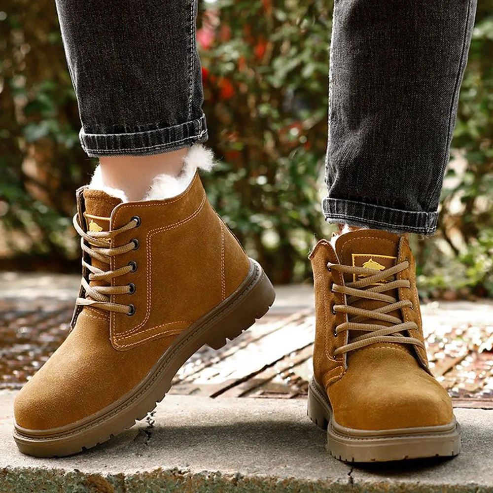 Fashion TPR Sole Boots Waterproof Wear-resistant Non-slip Comfortable Flexible Shoes Warm Shearling Wool Fur Winter Snow Boot
Fashion TPR Sole Boots Waterproof Wear-resistant Non-slip Comfortable Flexible Shoes Warm Shearling Wool Fur Winter Snow Boot