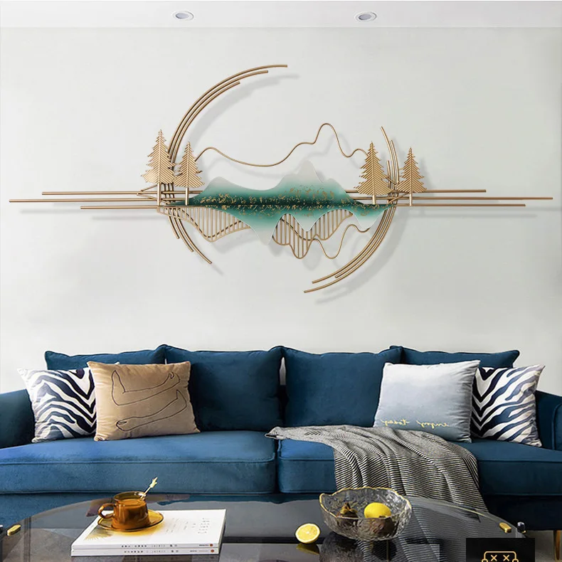 Modern light luxury living room sofa background wall decoration bedroom wall decoration fashionable creative pendant wrought
Modern light luxury living room sofa background wall decoration bedroom wall decoration fashionable creative pendant wrought