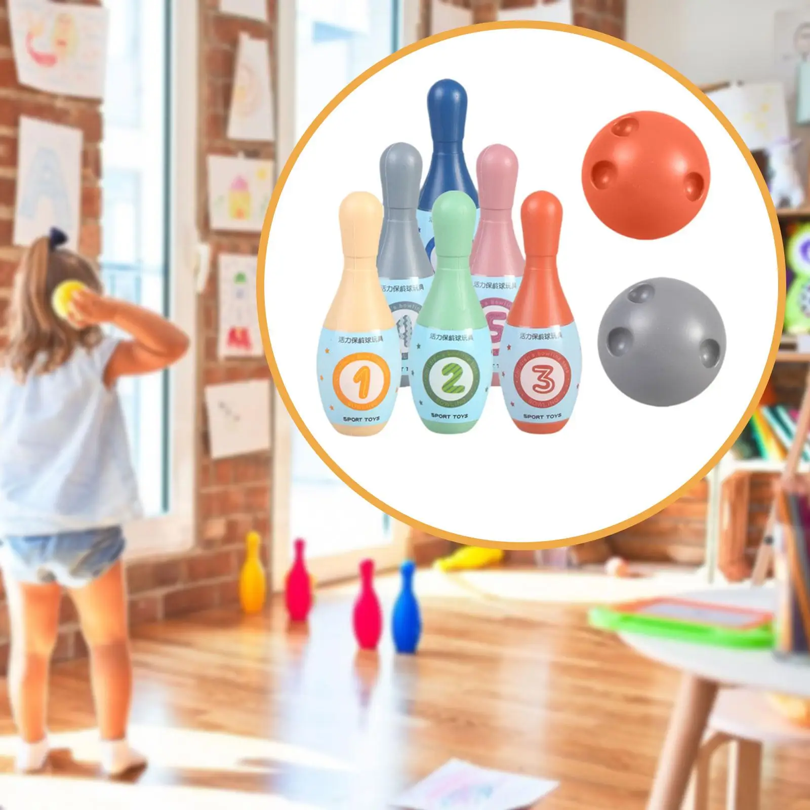 Kids Bowling Set, Motor Skills Sports Toys, Family Bowling Game, Toddler Activity Play Toys for Lawn Activities
Kids Bowling Set, Motor Skills Sports Toys, Family Bowling Game, Toddler Activity Play Toys for Lawn Activities