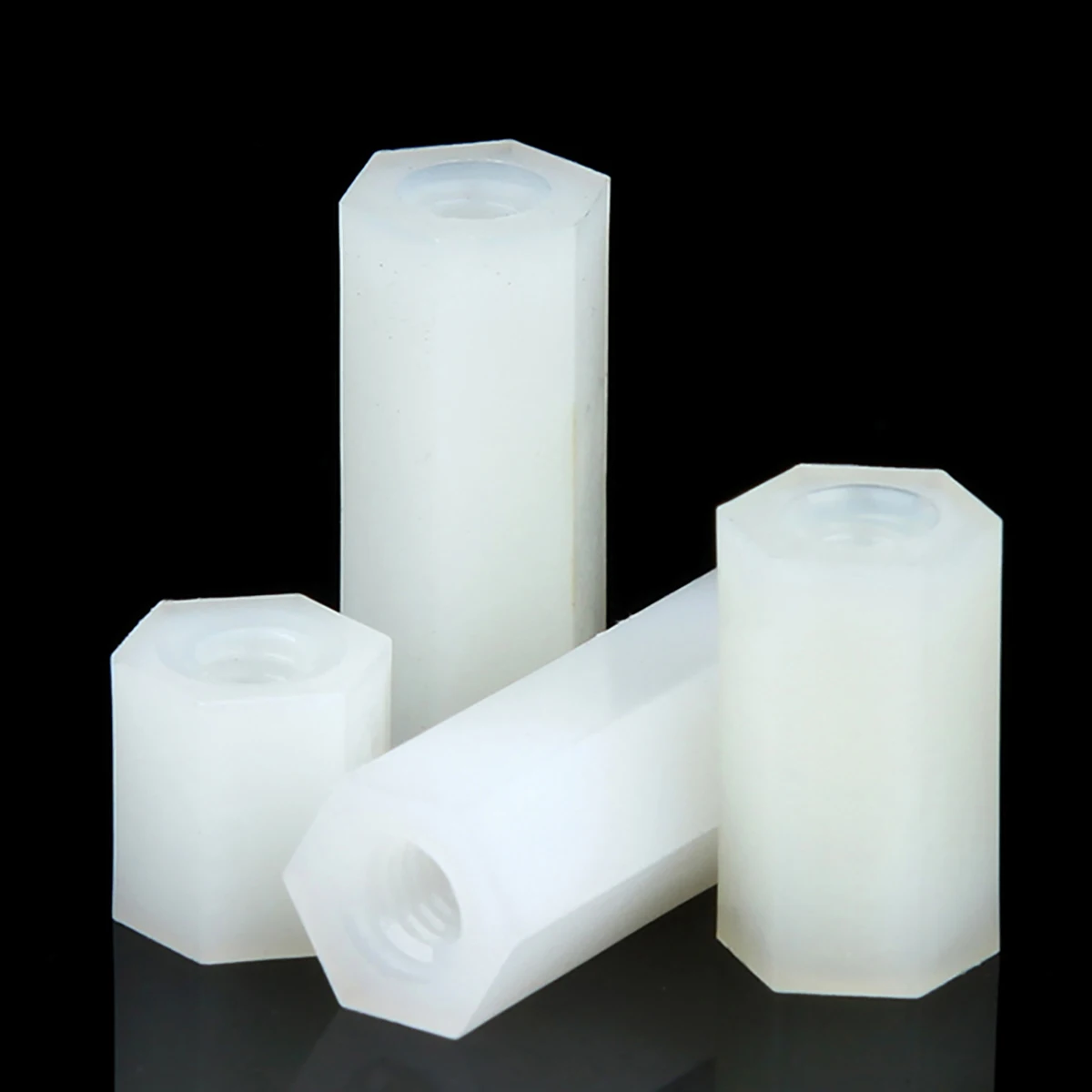 M2 M2.5 M3 M4 M5 White Nylon Hex Female to Female Standoff Plastic Hexagonal Threaded PCB Motherboard Spacer Pillar Nut L=5-60mm
M2 M2.5 M3 M4 M5 White Nylon Hex Female to Female Standoff Plastic Hexagonal Threaded PCB Motherboard Spacer Pillar Nut L=5-60mm