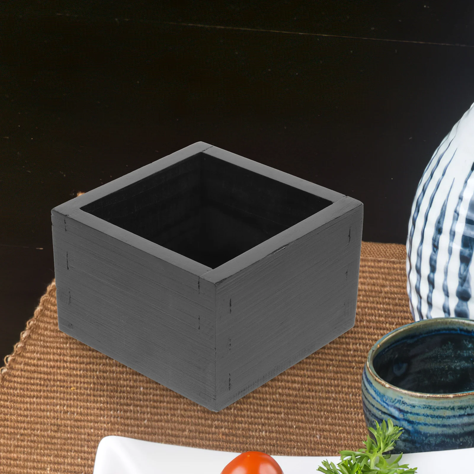 Wooden Sake Cup Box High-class Wood Material Portable Storage Container Small Item Holder Lightweight Compact Size
Wooden Sake Cup Box High-class Wood Material Portable Storage Container Small Item Holder Lightweight Compact Size