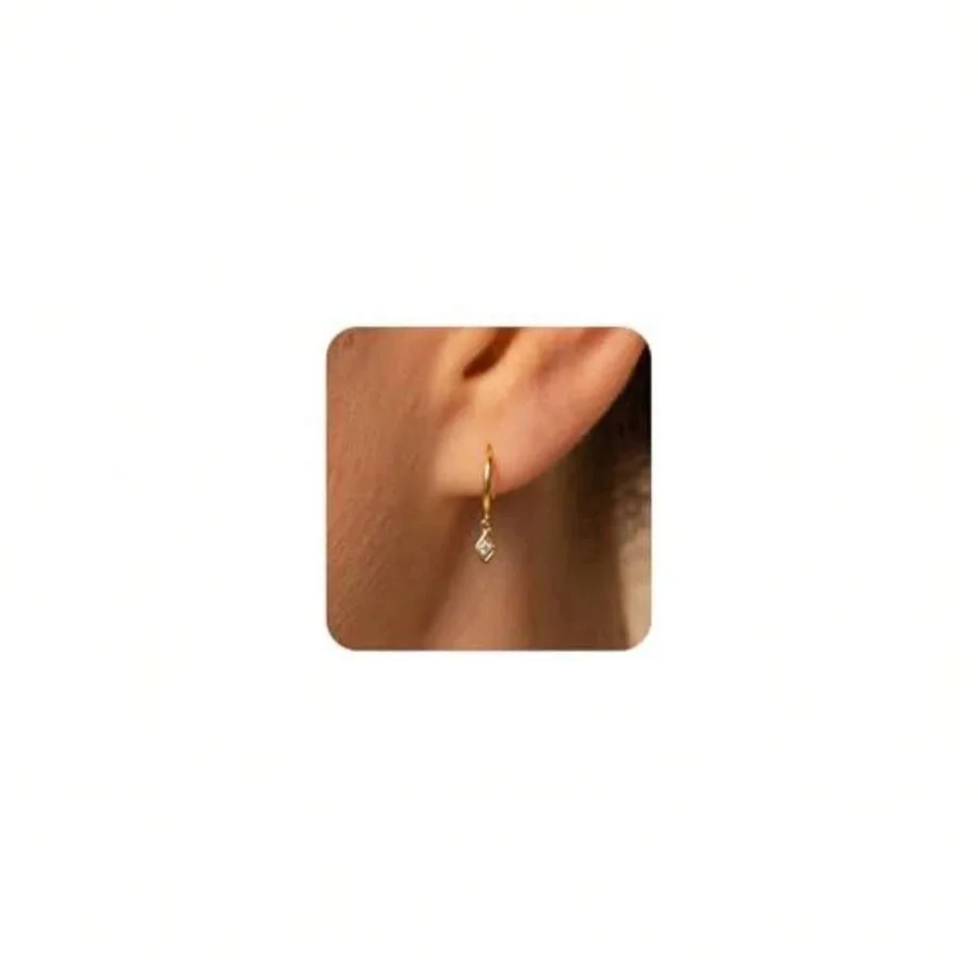 TOBENY Gold Earrings For Women Dainty Paperclip Link Drop Dangle Earrings 14K Gold Plated Chunky Small Hoop Earrings Lightweigh
TOBENY Gold Earrings For Women Dainty Paperclip Link Drop Dangle Earrings 14K Gold Plated Chunky Small Hoop Earrings Lightweigh