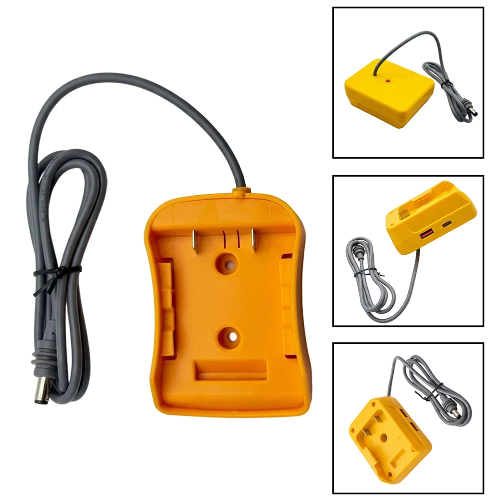 /18W /DC /Adapter With Cable Dual USB Ports For 20V MAX Battery DCB200 DCB203 DCB204 Power Tool For Charger Accessory
/18W /DC /Adapter With Cable Dual USB Ports For 20V MAX Battery DCB200 DCB203 DCB204 Power Tool For Charger Accessory