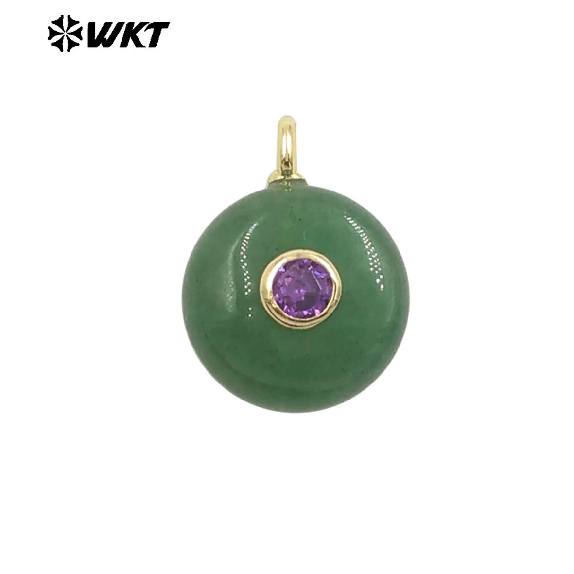 WT-P2024 Wholesale Multi Color Round Natural Gemstones Setting In Zircon Little Pendants For Exquisite Necklace Making
WT-P2024 Wholesale Multi Color Round Natural Gemstones Setting In Zircon Little Pendants For Exquisite Necklace Making