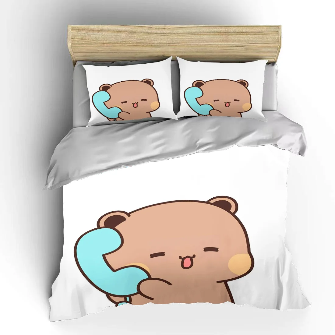 Bubu Dudu Cartoon Cute Bear Kawaii Christmas Gift King Twin Double Child Bedding Set Microfiber Or Polyester Duvet Cover Set
Bubu Dudu Cartoon Cute Bear Kawaii Christmas Gift King Twin Double Child Bedding Set Microfiber Or Polyester Duvet Cover Set