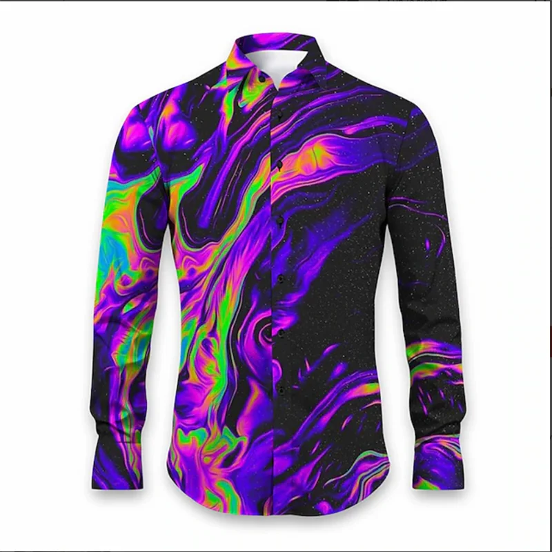 Мужская гавайская рубашка с длинным рукавом, элегантная рубашка с цветочным узором и принтом, мужская модная повседневная рубашка с лацканами, пляжная рубашка
Мужская гавайская рубашка с длинным рукавом, элегантная рубашка с цветочным узором и принтом, мужская модная повседневная рубашка с лацканами, пляжная рубашка