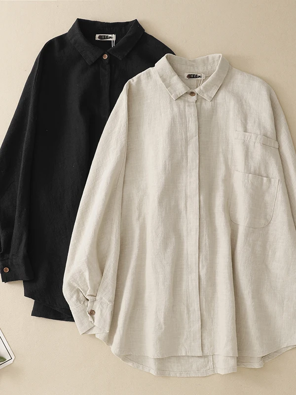 Artistic Large Size Open Cardigan irt Women's Cotton Linen Long Sve Batwing Sve Stand Collar irt Faion Spring 2026
Artistic Large Size Open Cardigan irt Women's Cotton Linen Long Sve Batwing Sve Stand Collar irt Faion Spring 2026