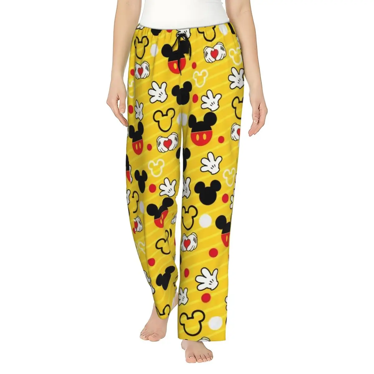 Custom Print Women Minnie Mickey Mouse Cartoon Animation Pajama Pants Sleepwear Sleep Lounge Bottoms with Pockets
Custom Print Women Minnie Mickey Mouse Cartoon Animation Pajama Pants Sleepwear Sleep Lounge Bottoms with Pockets