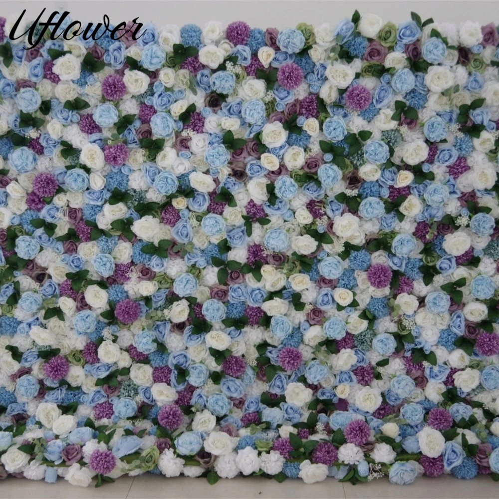 Uflower Royal 3D Luxury Blue White Roses Hydrangea Wedding background Decor Mixed Flower Wall Rose Peony fabric flower wall
Uflower Royal 3D Luxury Blue White Roses Hydrangea Wedding background Decor Mixed Flower Wall Rose Peony fabric flower wall