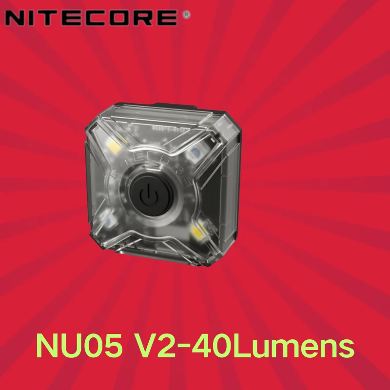 Налобный фонарь NITECORE NU05 V2, с разъемом USB C, Mate 40 люмен, 4 режима освещения, для активного отдыха на природе и кемпинга
Налобный фонарь NITECORE NU05 V2, с разъемом USB C, Mate 40 люмен, 4 режима освещения, для активного отдыха на природе и кемпинга