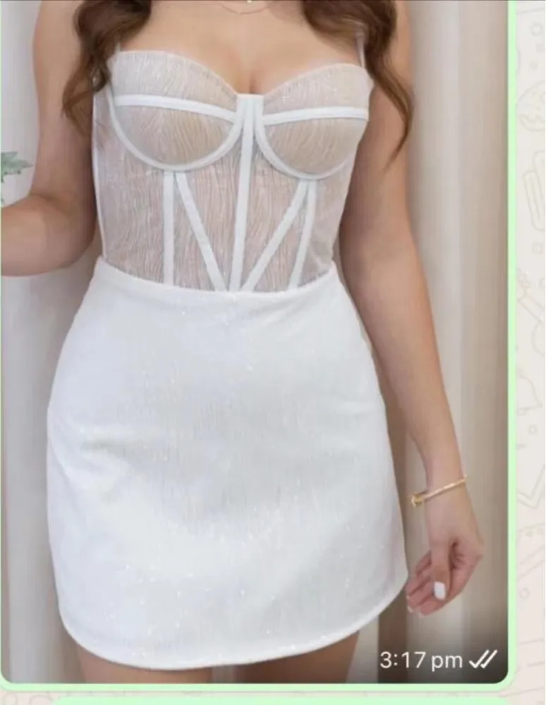XPAY Shiny Mini Short Wedding Dresses Sweetheart Corset Boning Top Bride Gowns Robe de mariage Customized
XPAY Shiny Mini Short Wedding Dresses Sweetheart Corset Boning Top Bride Gowns Robe de mariage Customized
