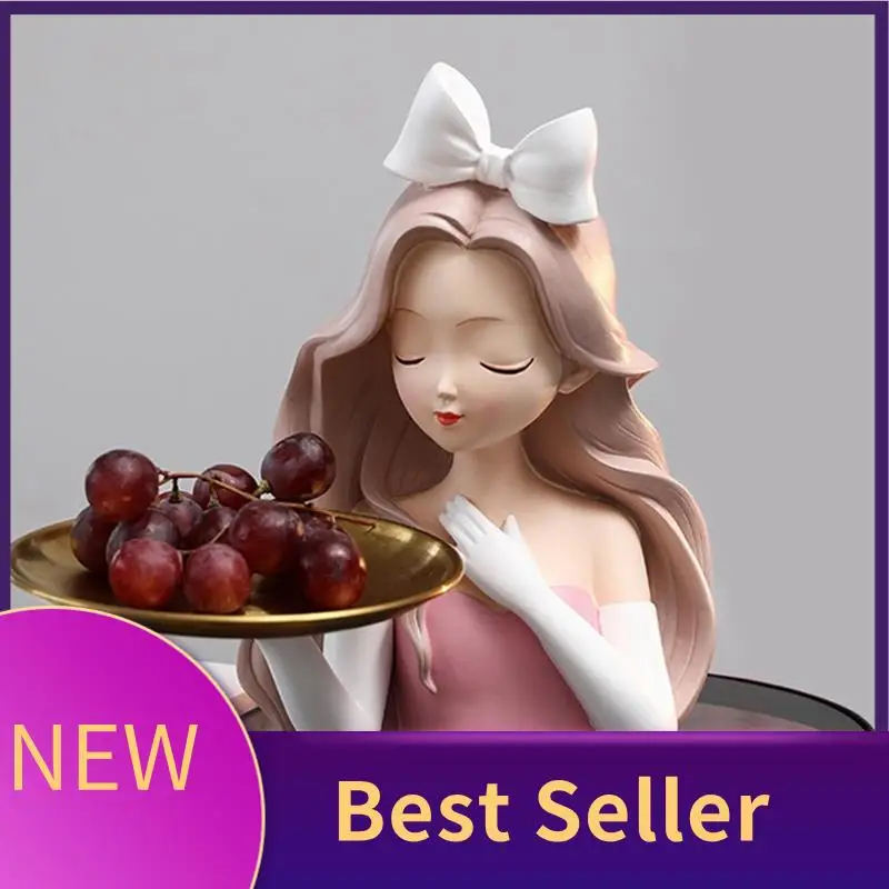 ABLU-Girl Statue Home Decor Vase Resin Model Storage Tray Living Room Flower Vases Craft Living Room Decoration Durable 29X28cm
ABLU-Girl Statue Home Decor Vase Resin Model Storage Tray Living Room Flower Vases Craft Living Room Decoration Durable 29X28cm