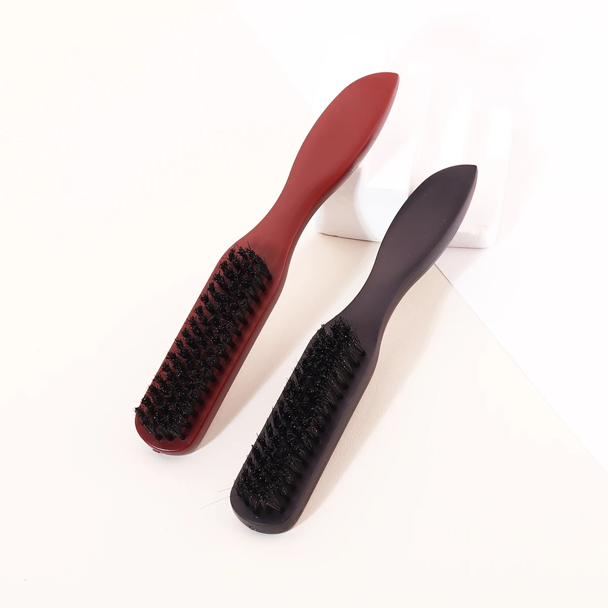 Professional hair styling brush, slanted tail wooden handle, anti-static dry and wet dual-use, special for real hair wigs
Professional hair styling brush, slanted tail wooden handle, anti-static dry and wet dual-use, special for real hair wigs