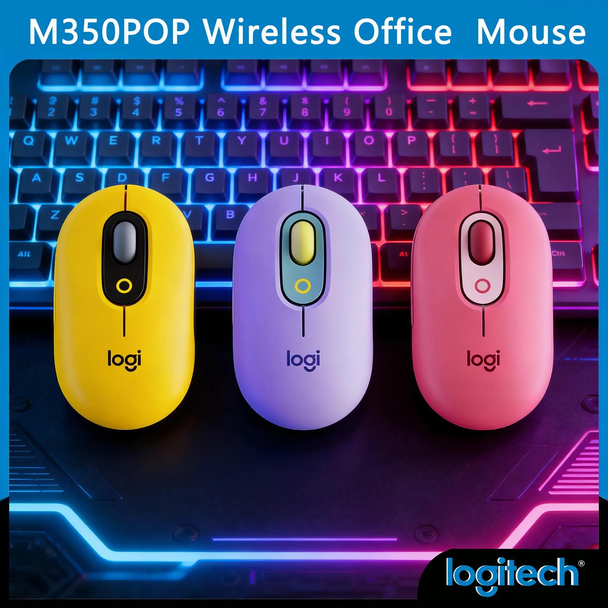 Best Seller Logitech M350/M350 POP Mouse Silent Clicks Dual Connectivity Office
Best Seller Logitech M350/M350 POP Mouse Silent Clicks Dual Connectivity Office
