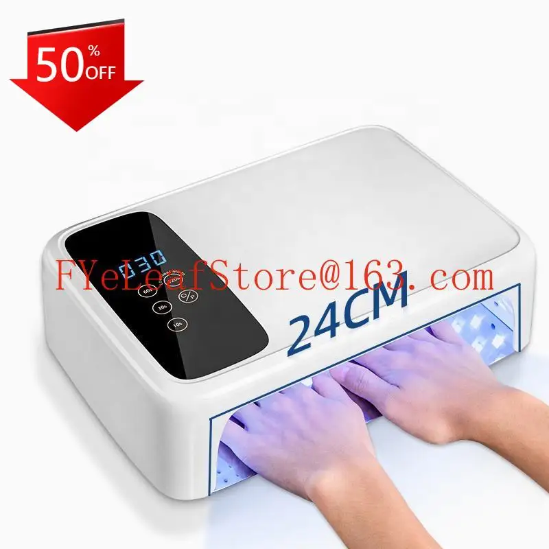 138 watt wireless charging UV lamp, suitable for modern nail dryers, 2 hand nail lamps with UV LED lights
138 watt wireless charging UV lamp, suitable for modern nail dryers, 2 hand nail lamps with UV LED lights