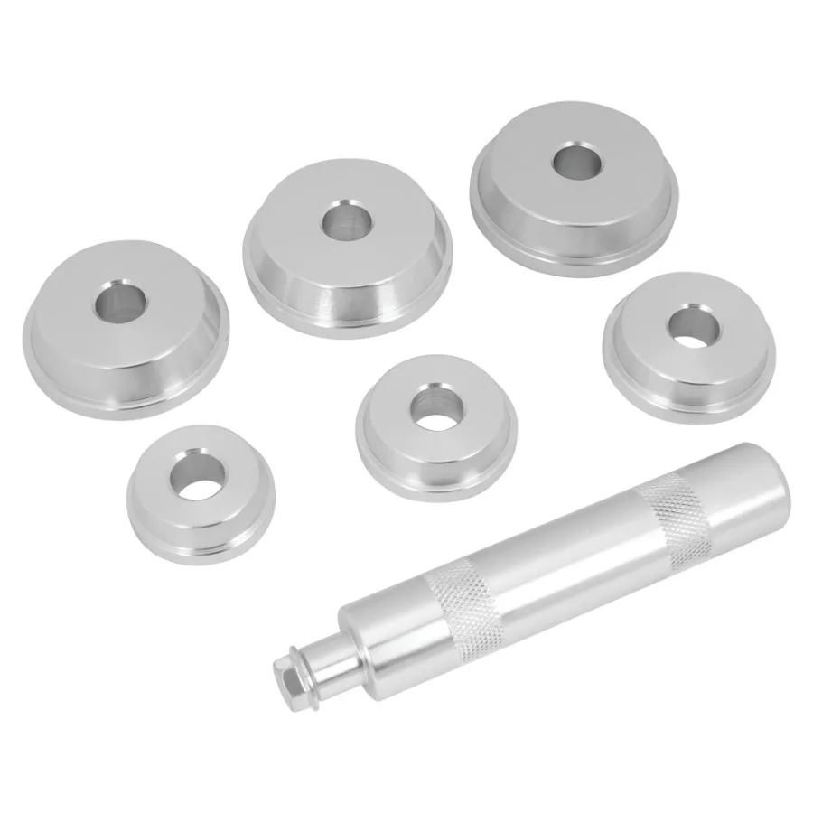 W83020 Bearing Race and Seal Driver Set, 7-Piece Professional Automotive Repair Tool Kit for Precision Installation, Black with
W83020 Bearing Race and Seal Driver Set, 7-Piece Professional Automotive Repair Tool Kit for Precision Installation, Black with