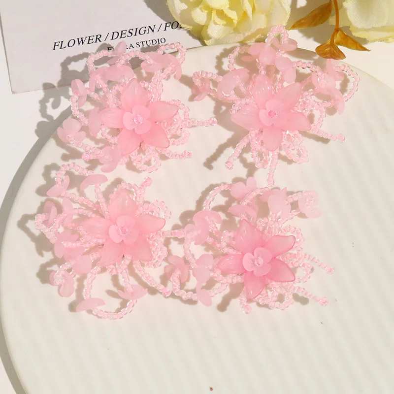 Shoe Charms 1 Piece Original Ethereal Pink Tassel Beaded Flower DIY Gentle Jelly Clog Accessory Clear Crystal Korean Princess
Shoe Charms 1 Piece Original Ethereal Pink Tassel Beaded Flower DIY Gentle Jelly Clog Accessory Clear Crystal Korean Princess