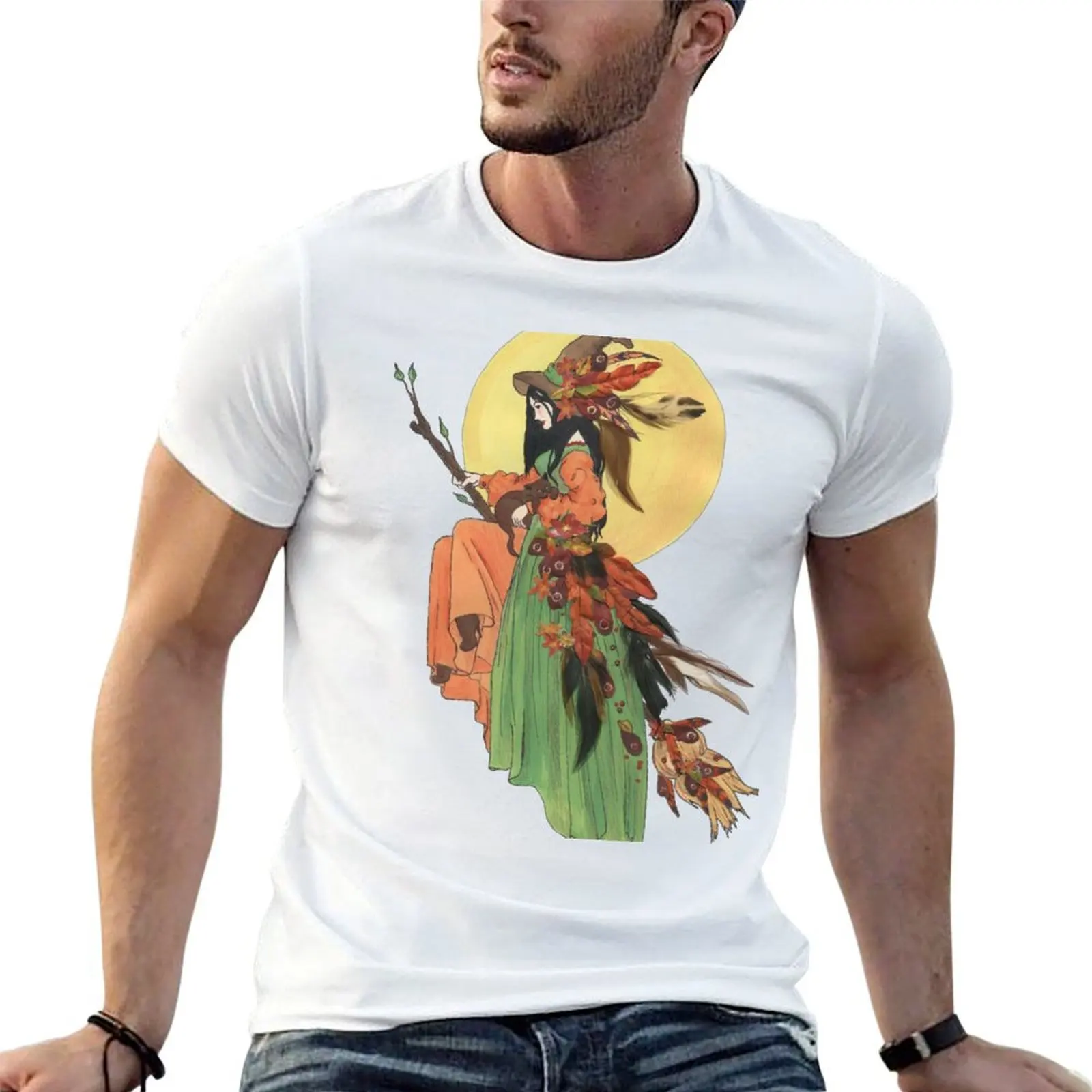 Autumn Witch T-Shirt cotton t shirts high quality man t shirt luxury t shirts for man pack white T-shirt
Autumn Witch T-Shirt cotton t shirts high quality man t shirt luxury t shirts for man pack white T-shirt