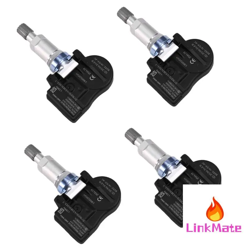 4PCS TPMS Tire Pressure Monitor Sensor 433Mhz For Ford S-Max Mondeo 8G92-1A159-AC 8G92-1A159-AB 8G92-1A189-KB
4PCS TPMS Tire Pressure Monitor Sensor 433Mhz For Ford S-Max Mondeo 8G92-1A159-AC 8G92-1A159-AB 8G92-1A189-KB