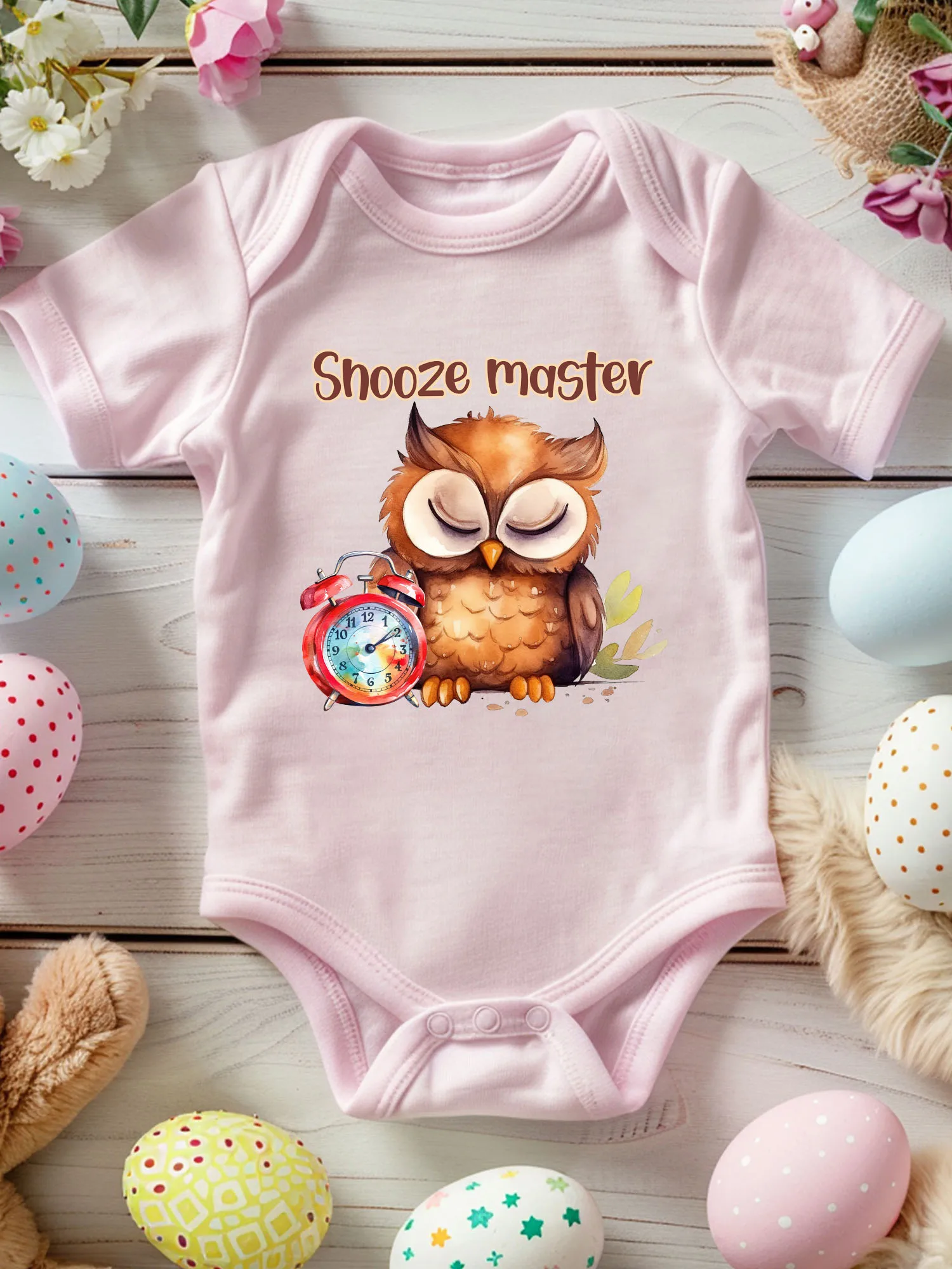 Комбинезон-слип для малышей Owl Snooze Master, унисекс, 100% хлопок, мягкий, всесезонный, розовый, 190 г/м²
Комбинезон-слип для малышей Owl Snooze Master, унисекс, 100% хлопок, мягкий, всесезонный, розовый, 190 г/м²