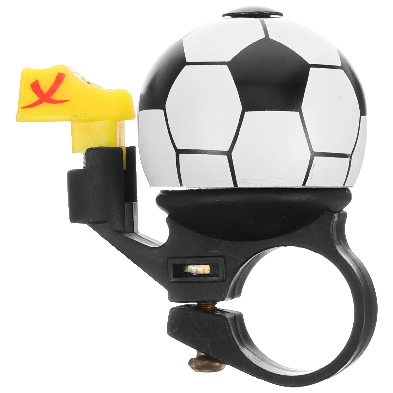 Bike Bell for Kids Adults with Yellow Shoes Black BallPortable Cycling Aluminum Alloy Novelty Football Bells for Mountain
Bike Bell for Kids Adults with Yellow Shoes Black BallPortable Cycling Aluminum Alloy Novelty Football Bells for Mountain