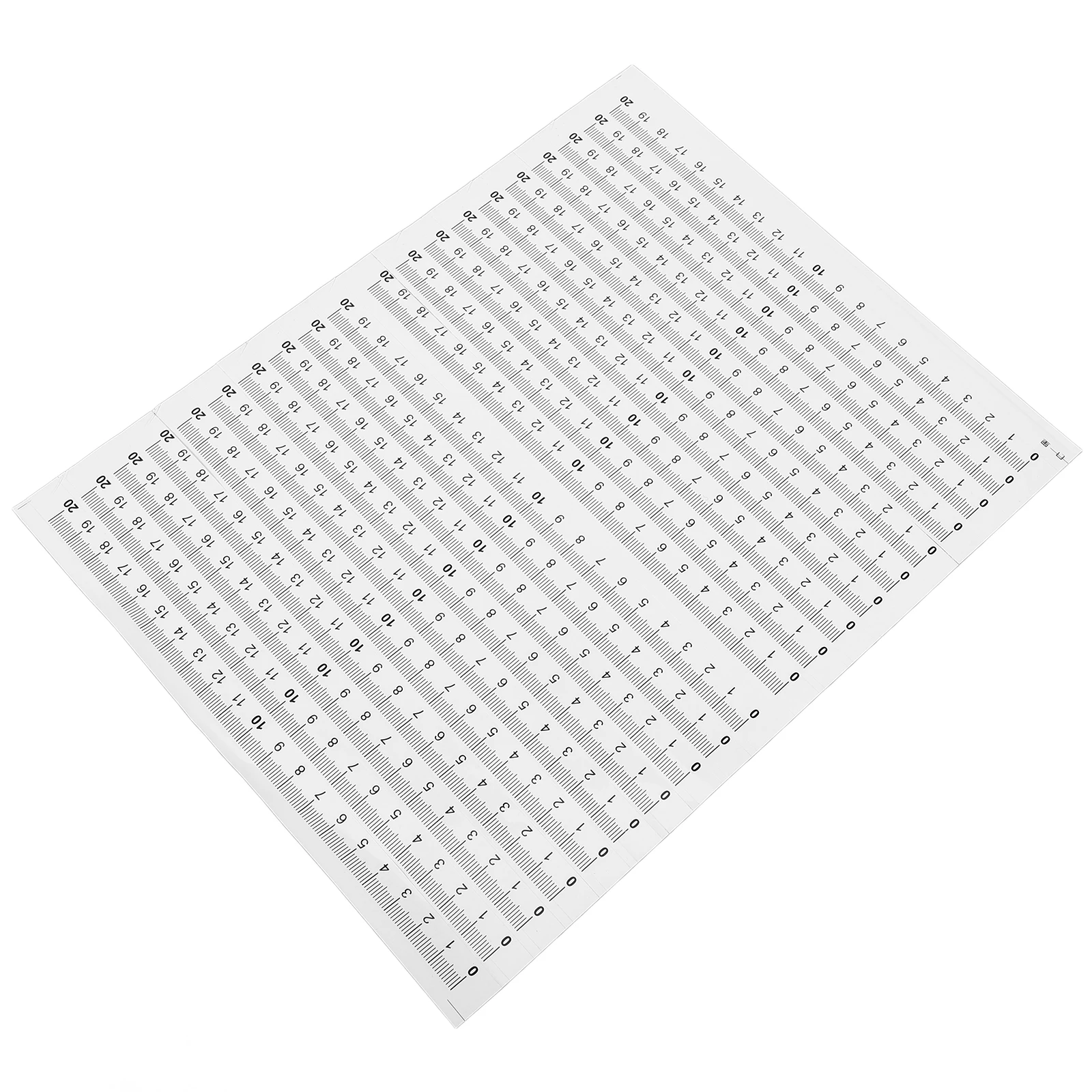 20pcs Adhesive Measuring Tape Ruler Stickers 0 20cm Transparent Self Stick Waterproof Metric Paper Bench Folder
20pcs Adhesive Measuring Tape Ruler Stickers 0 20cm Transparent Self Stick Waterproof Metric Paper Bench Folder