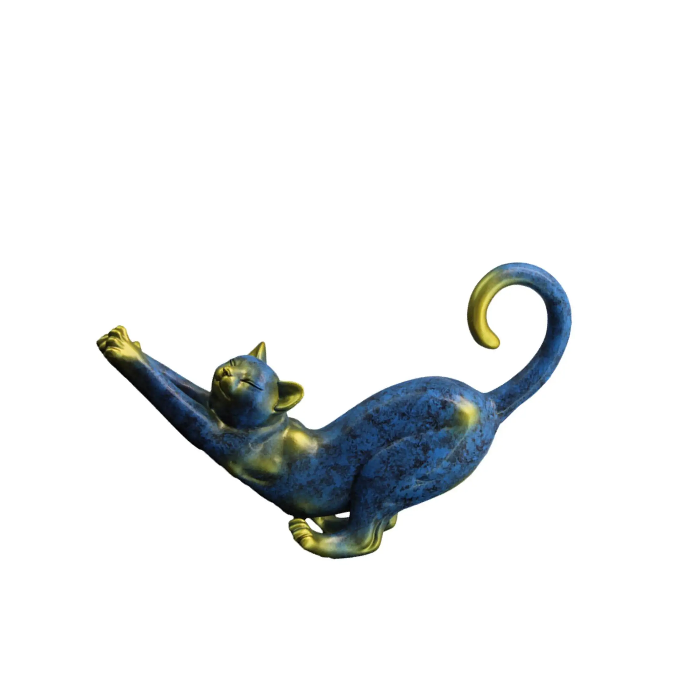 Креативная фигурка кошки, декоративная растягивающаяся фигурка кошки, домашний декор, синяя
Креативная фигурка кошки, декоративная растягивающаяся фигурка кошки, домашний декор, синяя