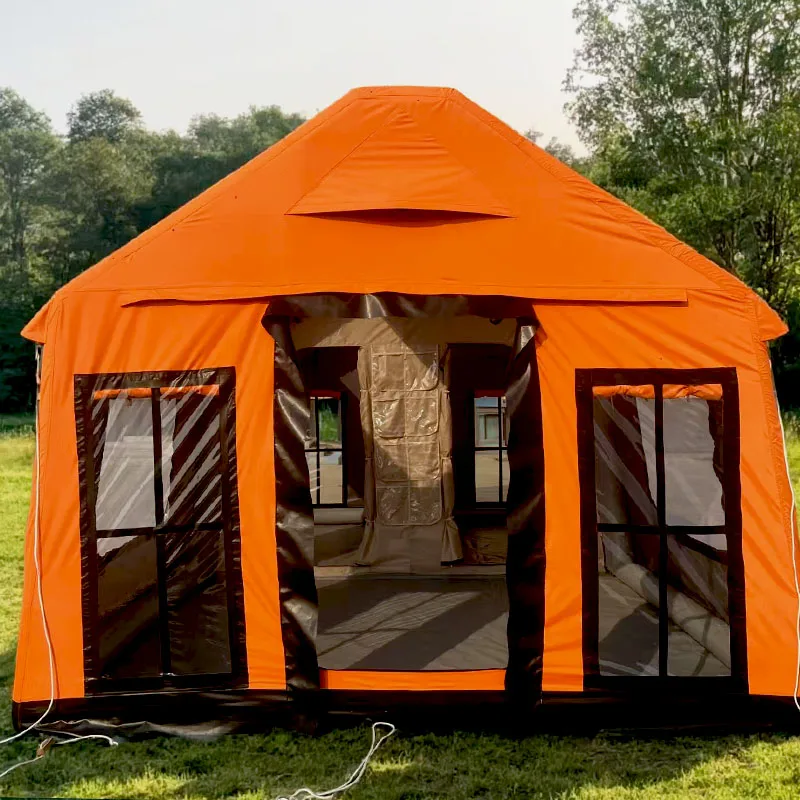 Large Space Portable Outdoor Camping Air Tent Windproof and Waterproof Cabin for Family Park Use
Large Space Portable Outdoor Camping Air Tent Windproof and Waterproof Cabin for Family Park Use