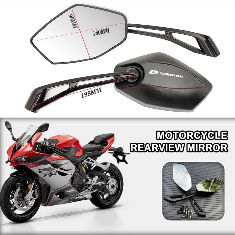 Adjustable Motorcycle Side Rearview Mirror Handlebar Rear view For QJMOTOR 250SRK SVT650 SRT700 SRV250 QJ SRV250 SRT 800X 800SX
Adjustable Motorcycle Side Rearview Mirror Handlebar Rear view For QJMOTOR 250SRK SVT650 SRT700 SRV250 QJ SRV250 SRT 800X 800SX