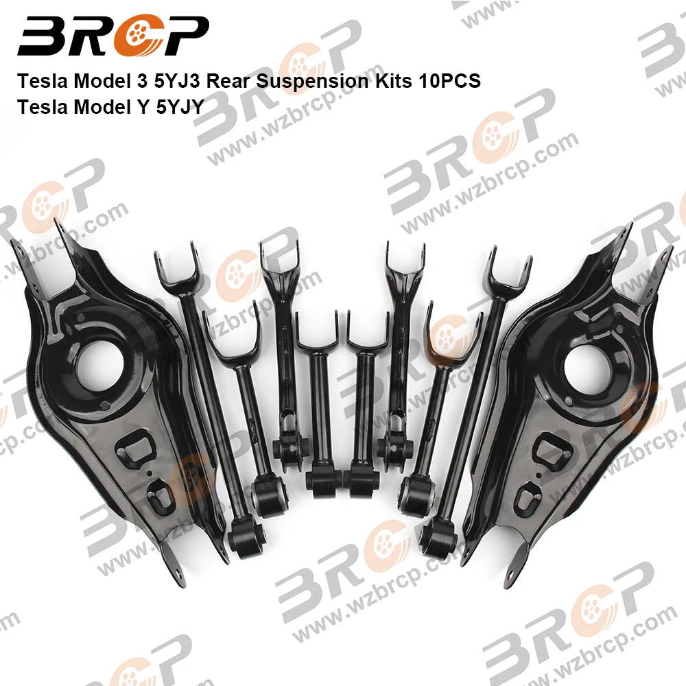 BRCP Rear Suspension Control Arm Tie Rod End Kits For Tesla Model 3 5YJ3 Y 5YJY 104444400A 104443100G 104445100F 104442300G
BRCP Rear Suspension Control Arm Tie Rod End Kits For Tesla Model 3 5YJ3 Y 5YJY 104444400A 104443100G 104445100F 104442300G