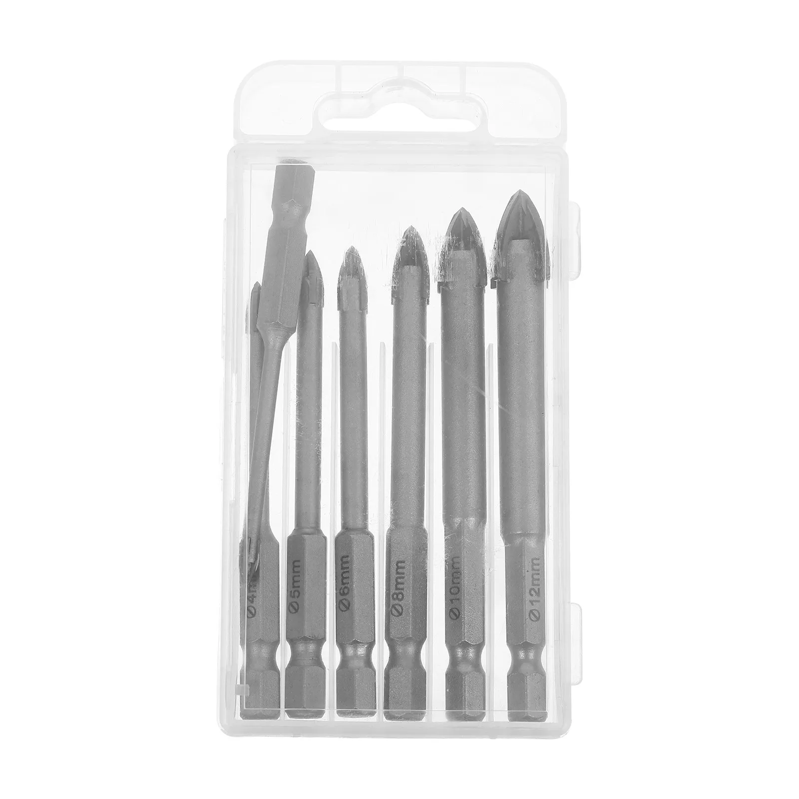 7Pcs Universal Triangle Drill Bits Cemented Carbide Material Corrosion Resistant Rust Free for Tile Glass Concrete Ceramic Brick
7Pcs Universal Triangle Drill Bits Cemented Carbide Material Corrosion Resistant Rust Free for Tile Glass Concrete Ceramic Brick