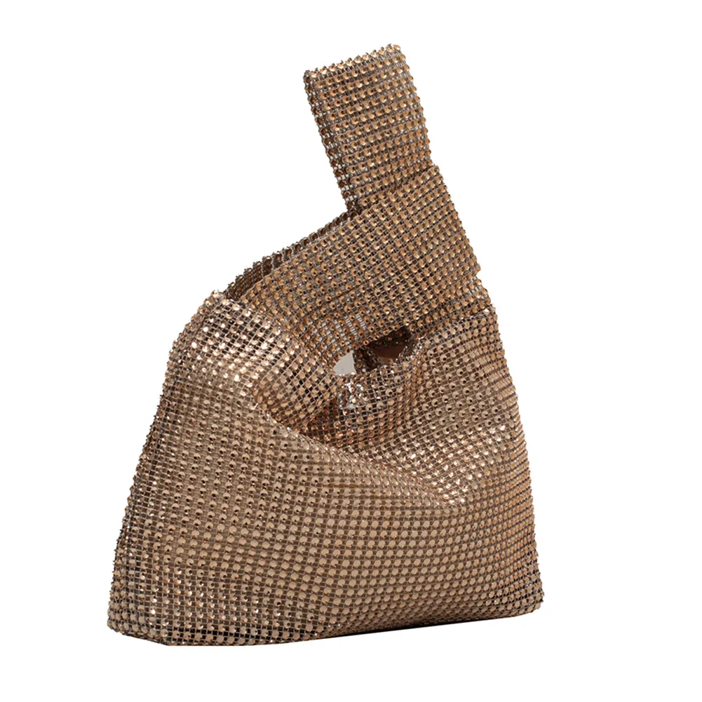 Women Glitter Vest Purse Solid Color Rhinestone Bling Wristlet Bag Versatile Small Luxury Clutch Female Evening Party Handbag
Women Glitter Vest Purse Solid Color Rhinestone Bling Wristlet Bag Versatile Small Luxury Clutch Female Evening Party Handbag