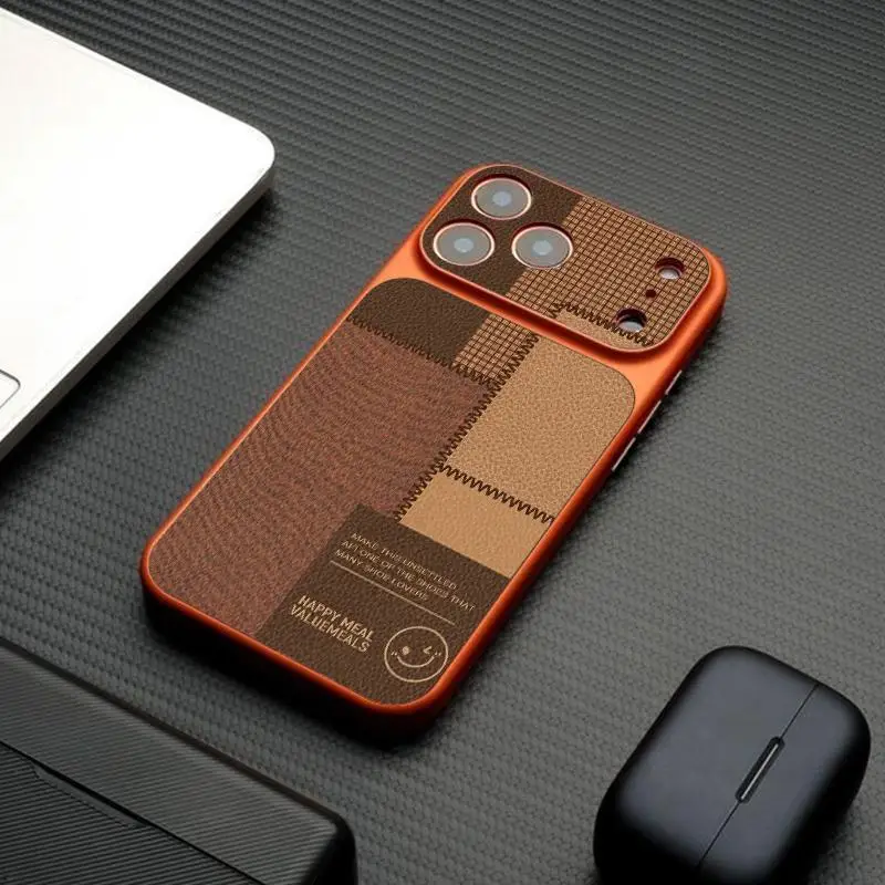 Vintage Patchwork Phone Case For iPhone1716Pro Max Anti Slip Shockproof Protective Cover With Full Camera Lens Protection
Vintage Patchwork Phone Case For iPhone1716Pro Max Anti Slip Shockproof Protective Cover With Full Camera Lens Protection
