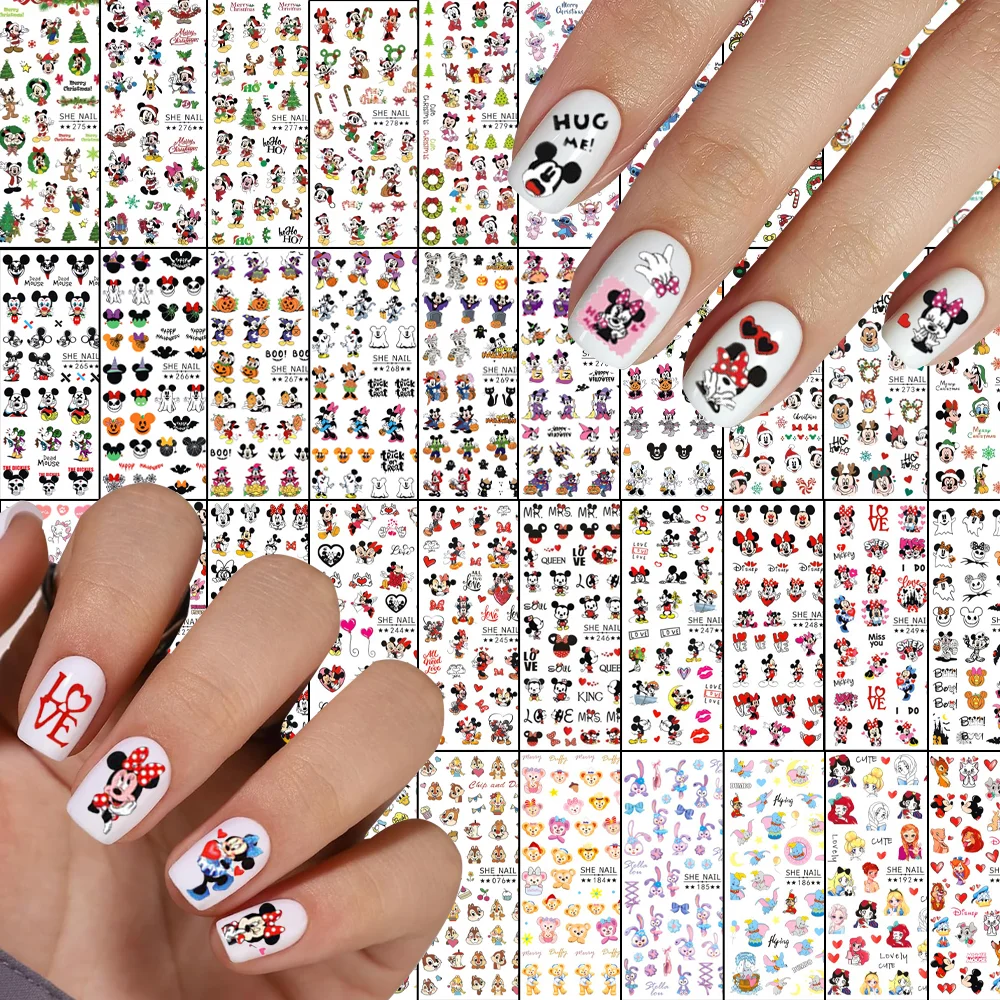 1PCS Disney Mickey Mouse Christmas DIY nail art stickers Christmas theme nail stickers Self-adhesive cut nail art stickers
1PCS Disney Mickey Mouse Christmas DIY nail art stickers Christmas theme nail stickers Self-adhesive cut nail art stickers