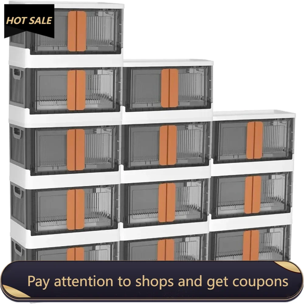 Bedroom Deck Box Collapsible Storage Bins - 12-Pack of Large 8.5-Gallon/33.8-Quart Stackable Wheeled Clothing Clothes Closet
Bedroom Deck Box Collapsible Storage Bins - 12-Pack of Large 8.5-Gallon/33.8-Quart Stackable Wheeled Clothing Clothes Closet